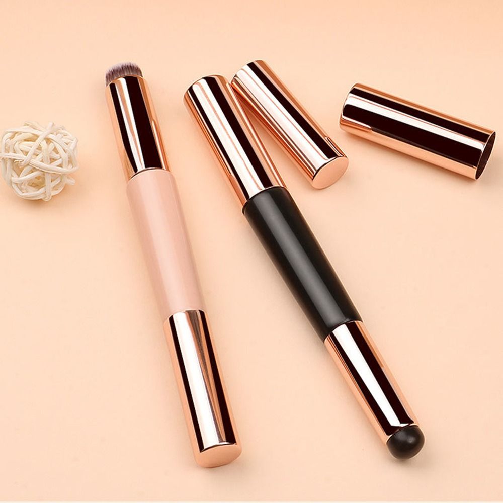 Lip Liner Pencil - Nail Pen Soft Silicone Lip Brush