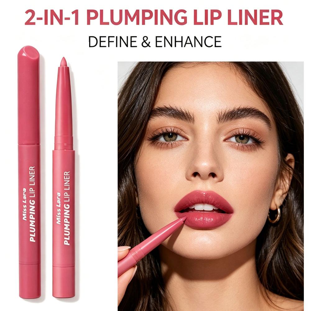 Lip Liner Pencil - Dual-ended Lip Liner Pencil Matte Velvet