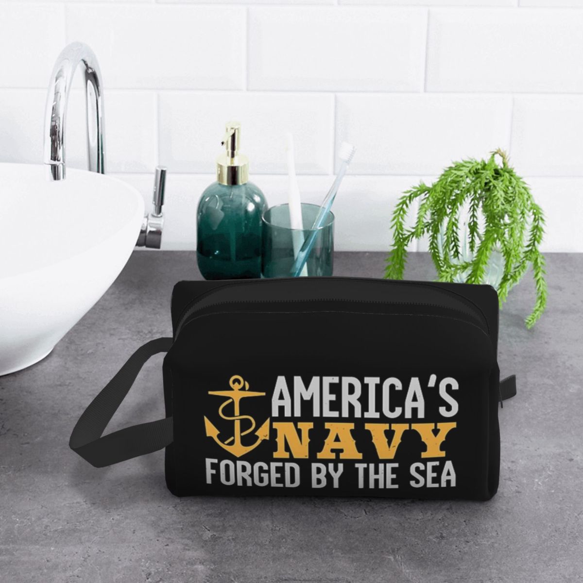 Beauty Makeup Usa - USA Navy SEALs Makeup Bag Cosmetic