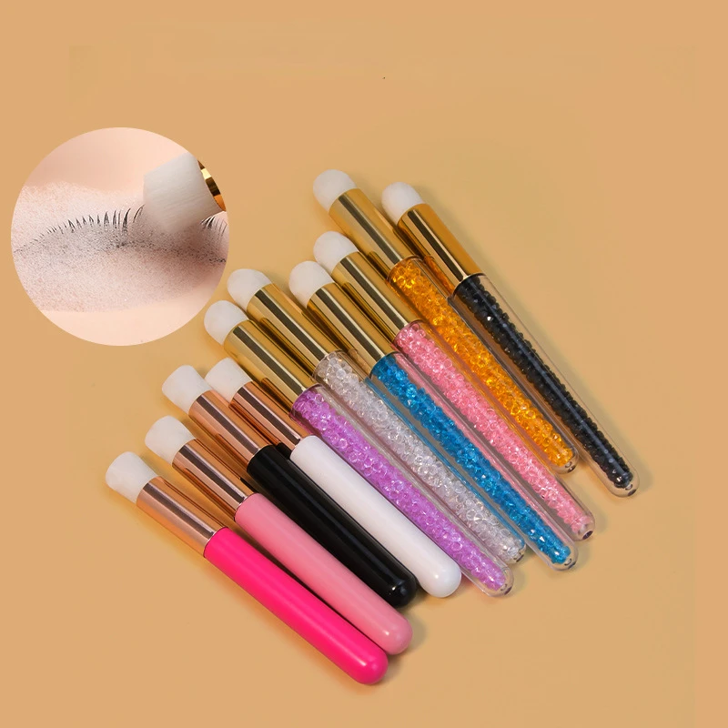 Beauty Gems Makeup - New Crystal Eyelash Cleaning Brushes Eyebrow