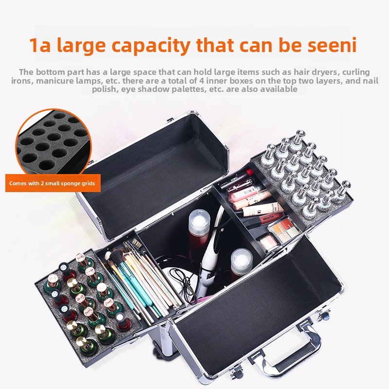 Professional Nail Art Case Rol - Beauty And Makeup recension och pris