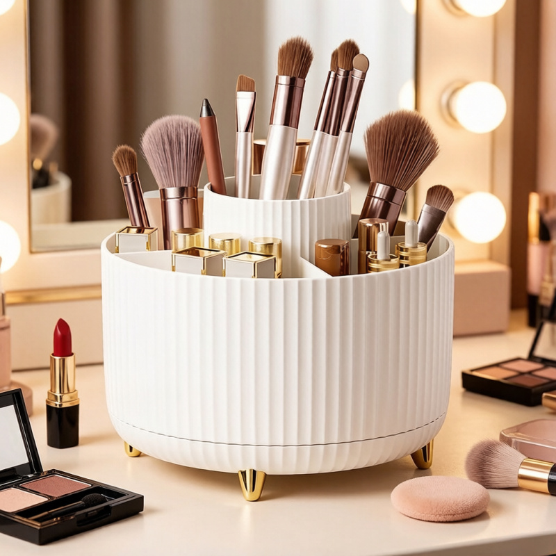 360° Rotating Makeup Storage B - Lip Liner Pencil recension och pris