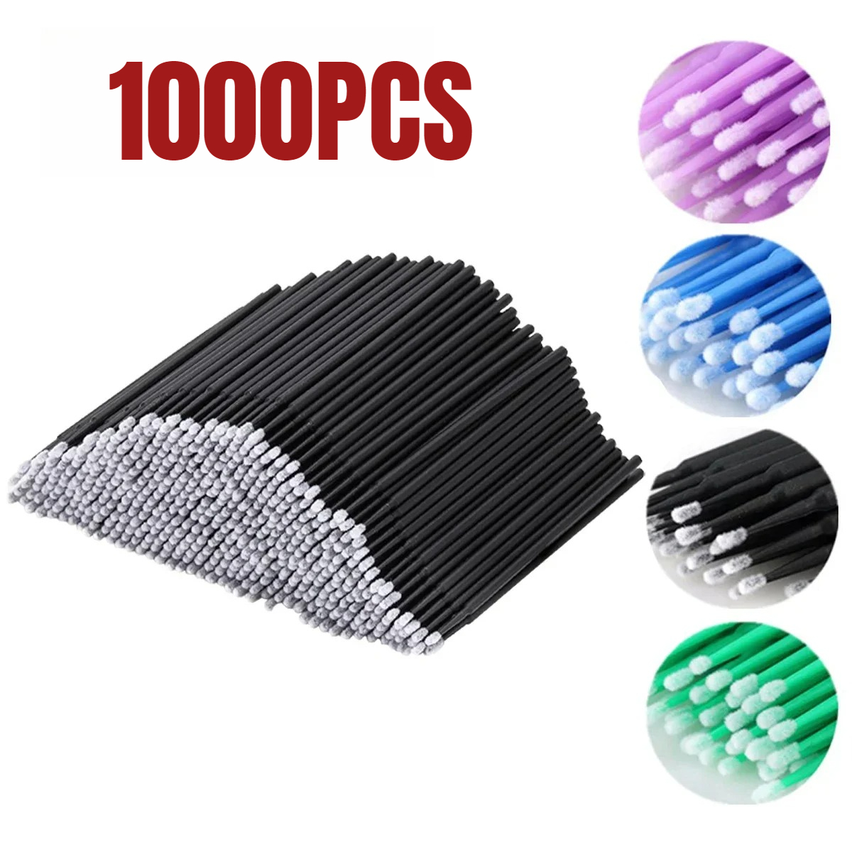 1000/500PCS Eyelash Cleaning B - Beauty And Makeup recension och pris
