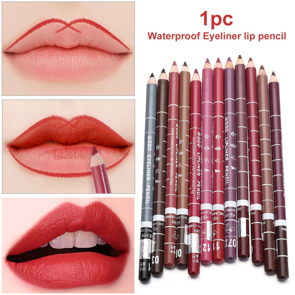 1PC Women's Professional Long  - Lip Liner Pencil recension och pris