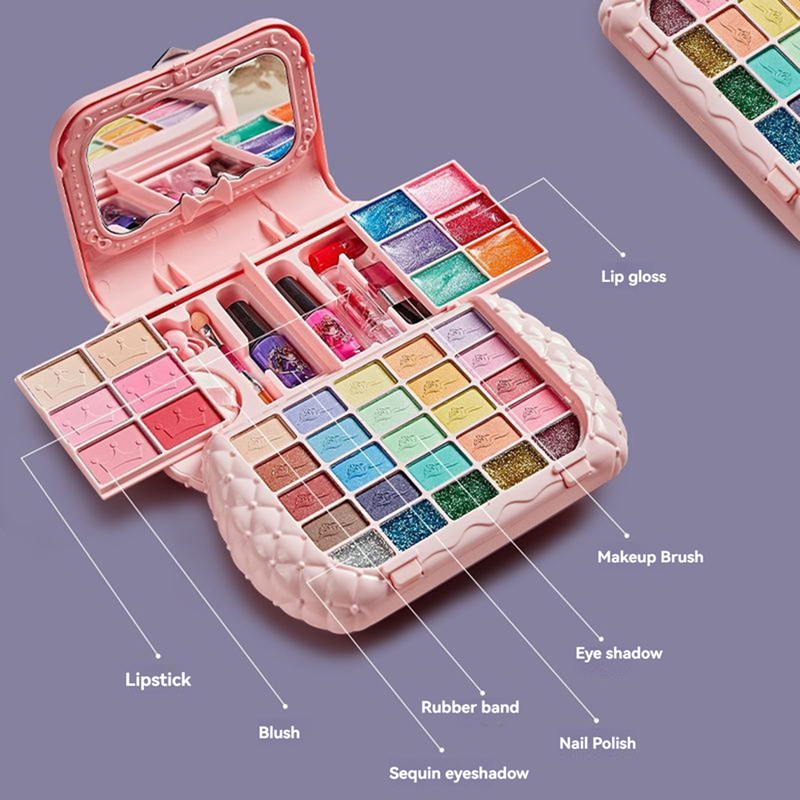 Kids Beauty Toys Makeup Kit Li - Beauty And Makeup recension och pris