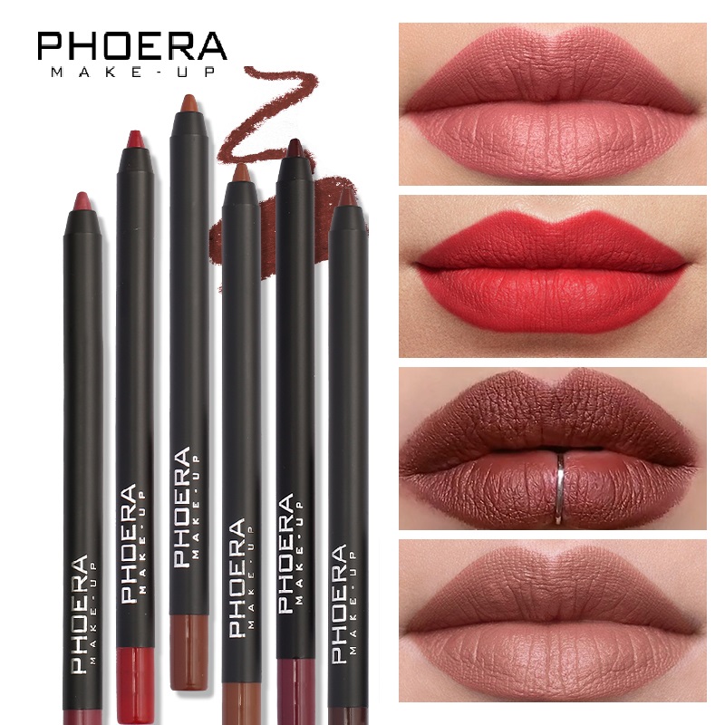 13 Colors Lipstick Fashion Por - Lip Liner Pencil recension och pris