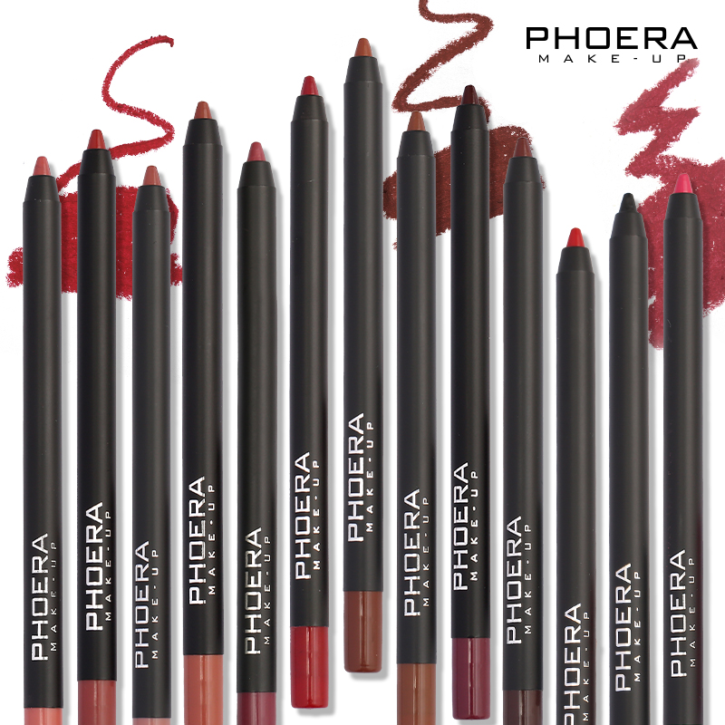 13 Colors Lipstick Fashion Por - Lip Liner Pencil recension och pris