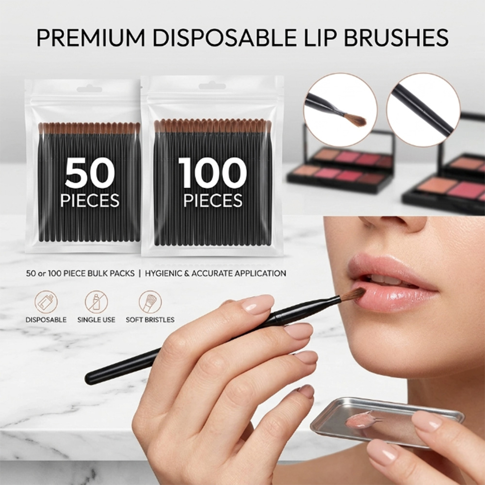 50/100pcs Disposable Lip Brush - Beauty And Makeup recension och pris