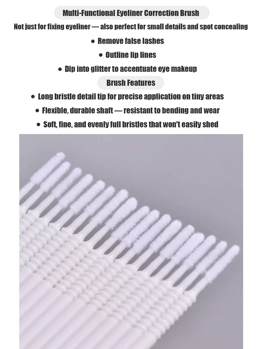 Disposable Long Cotton Swabs E - Beauty Makeup Tool recension och pris