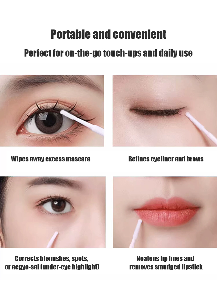 Disposable Long Cotton Swabs E - Beauty Makeup Tool recension och pris