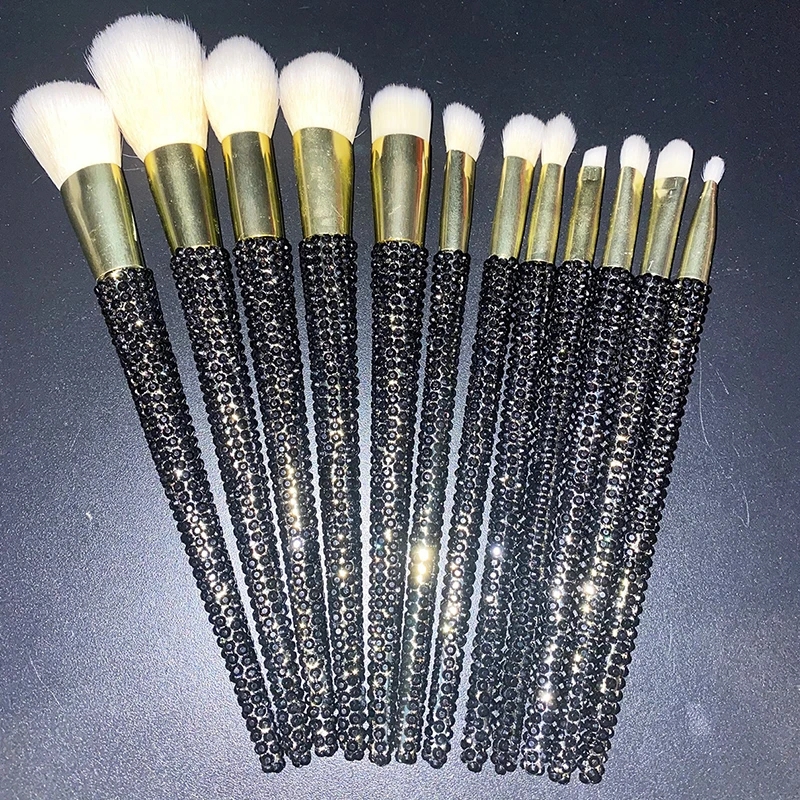 12Pcs/set Diamond-studded Make - Beauty Gems Makeup recension och pris