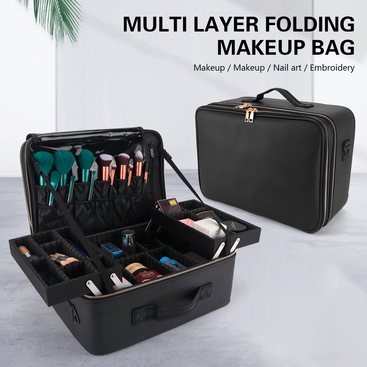 Women Travel Cosmetic Case Org - Beauty Makeup Women recension och pris