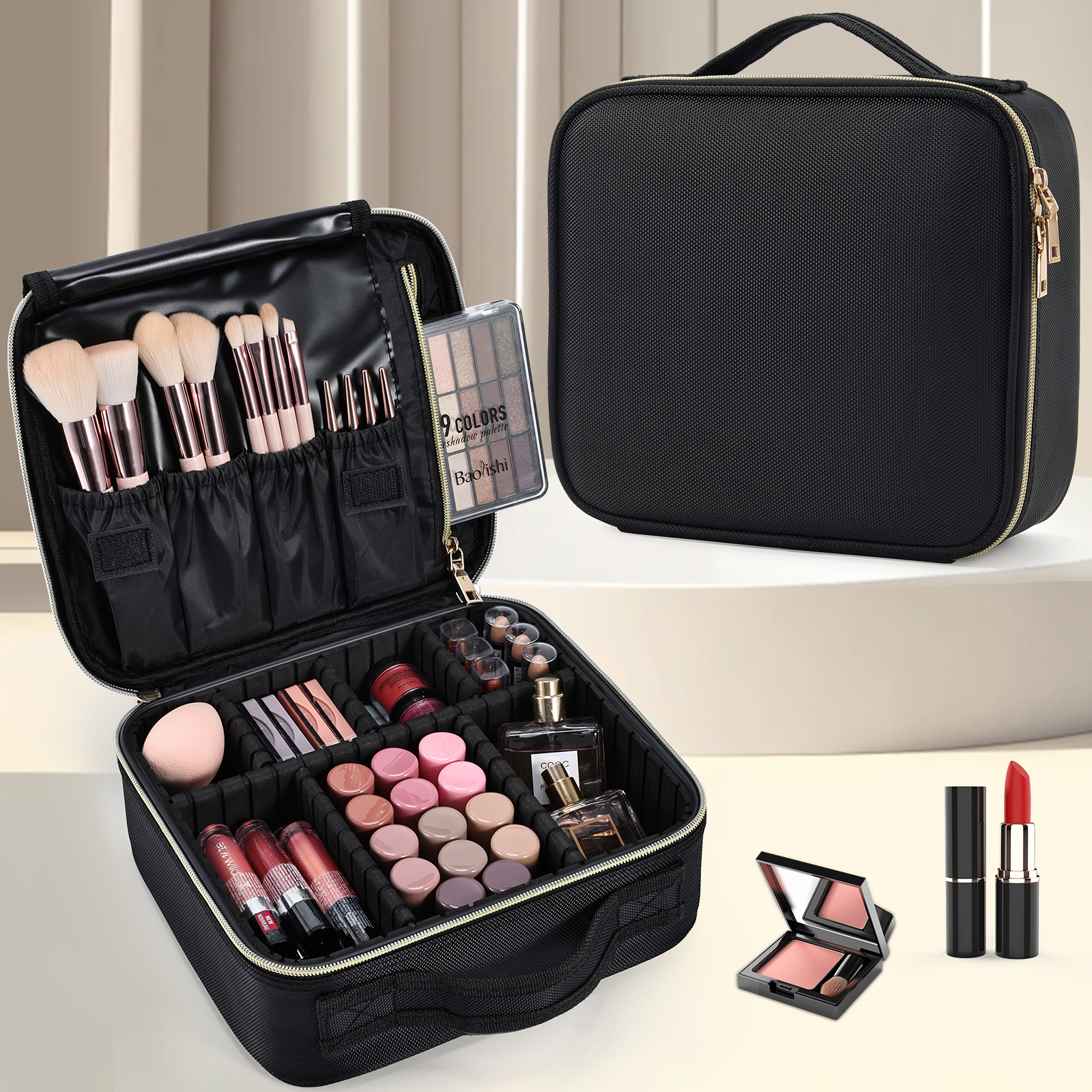 Cosmetic Case Makeup Bag Vanit - Beauty And Makeup recension och pris