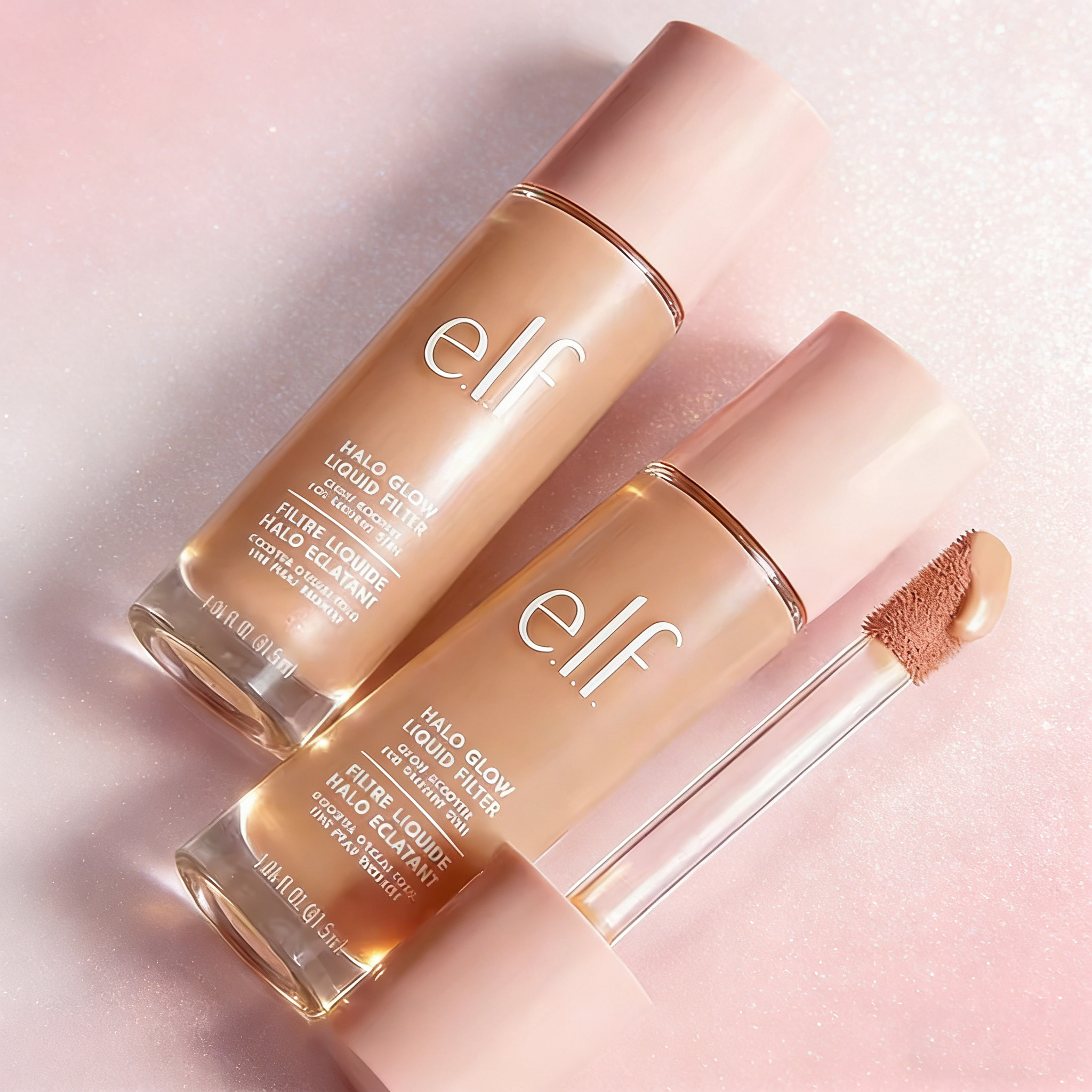 ELF 3 New Shades Halo Glow Liq - Beauty Makeup Filter recension och pris