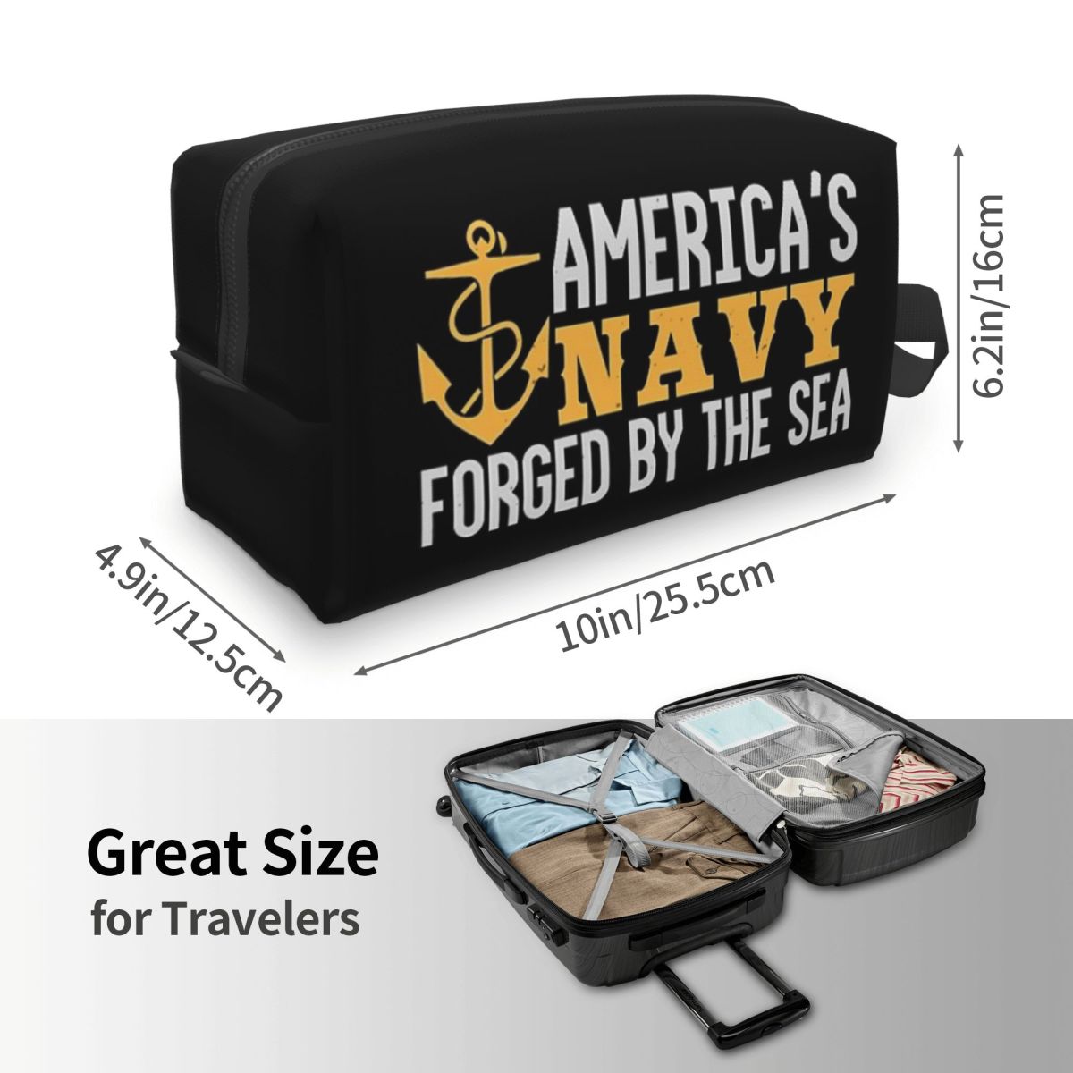 USA Navy SEALs Makeup Bag Cosm - Beauty Makeup Usa recension och pris