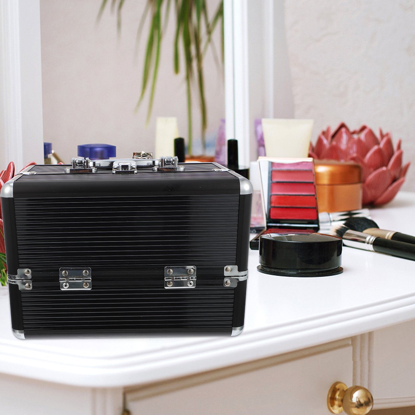 Makeup Case Handheld Storage C - Beauty Makeup Women recension och pris
