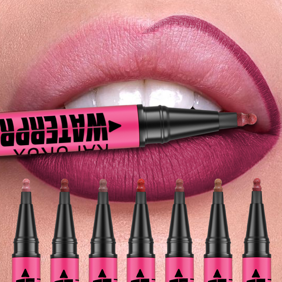 1PC Liquid Matte12-Color Lipli - Lip Liner Pencil recension och pris