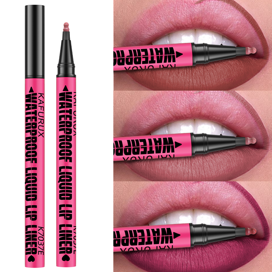 1PC Liquid Matte12-Color Lipli - Lip Liner Pencil recension och pris