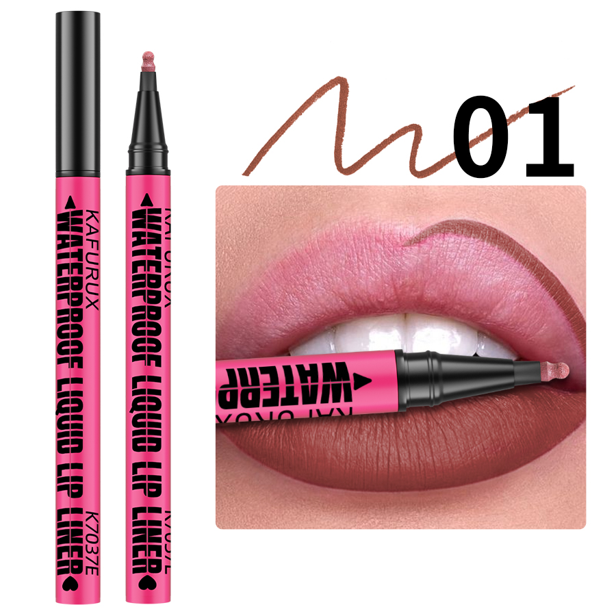 1PC Liquid Matte12-Color Lipli - Lip Liner Pencil recension och pris
