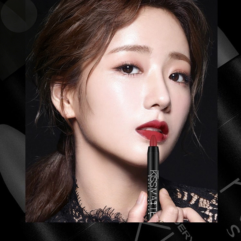 18 Colors Sexy Matte Lip Stick - Lip Liner Pencil recension och pris