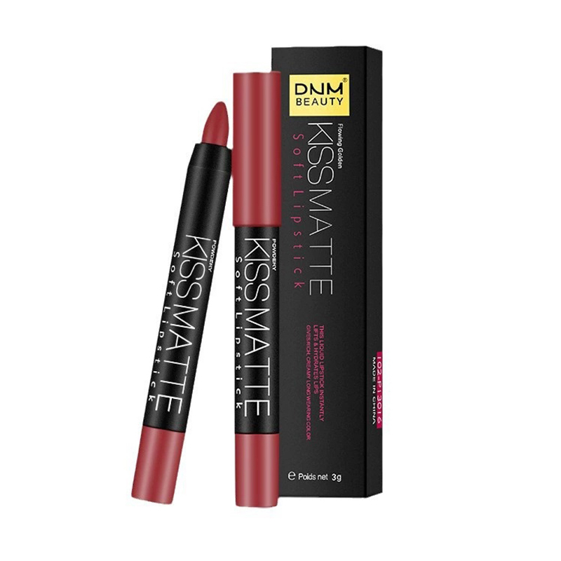 18 Colors Sexy Matte Lip Stick - Lip Liner Pencil recension och pris