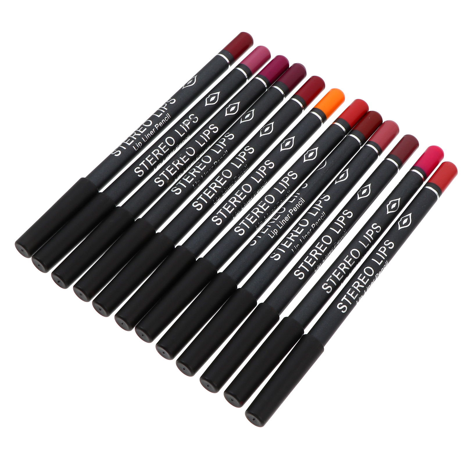 12 Pcs Lip Liner Wood Material - Lip Liner Pencil recension och pris