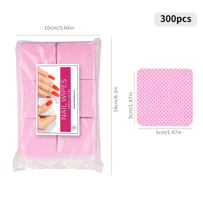 600pcs/2bag Hairless Nail Poli - Beauty Makeup Tool recension och pris