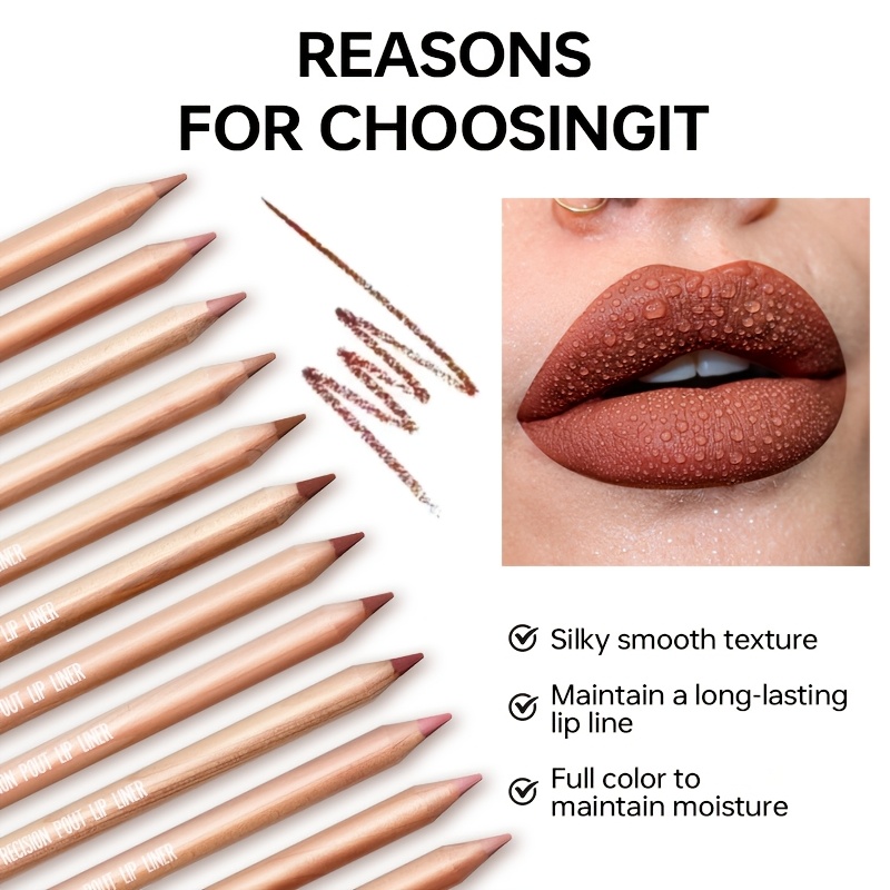 Matte Lip Liner Pencil Nude, L - Lip Liner Pencil recension och pris