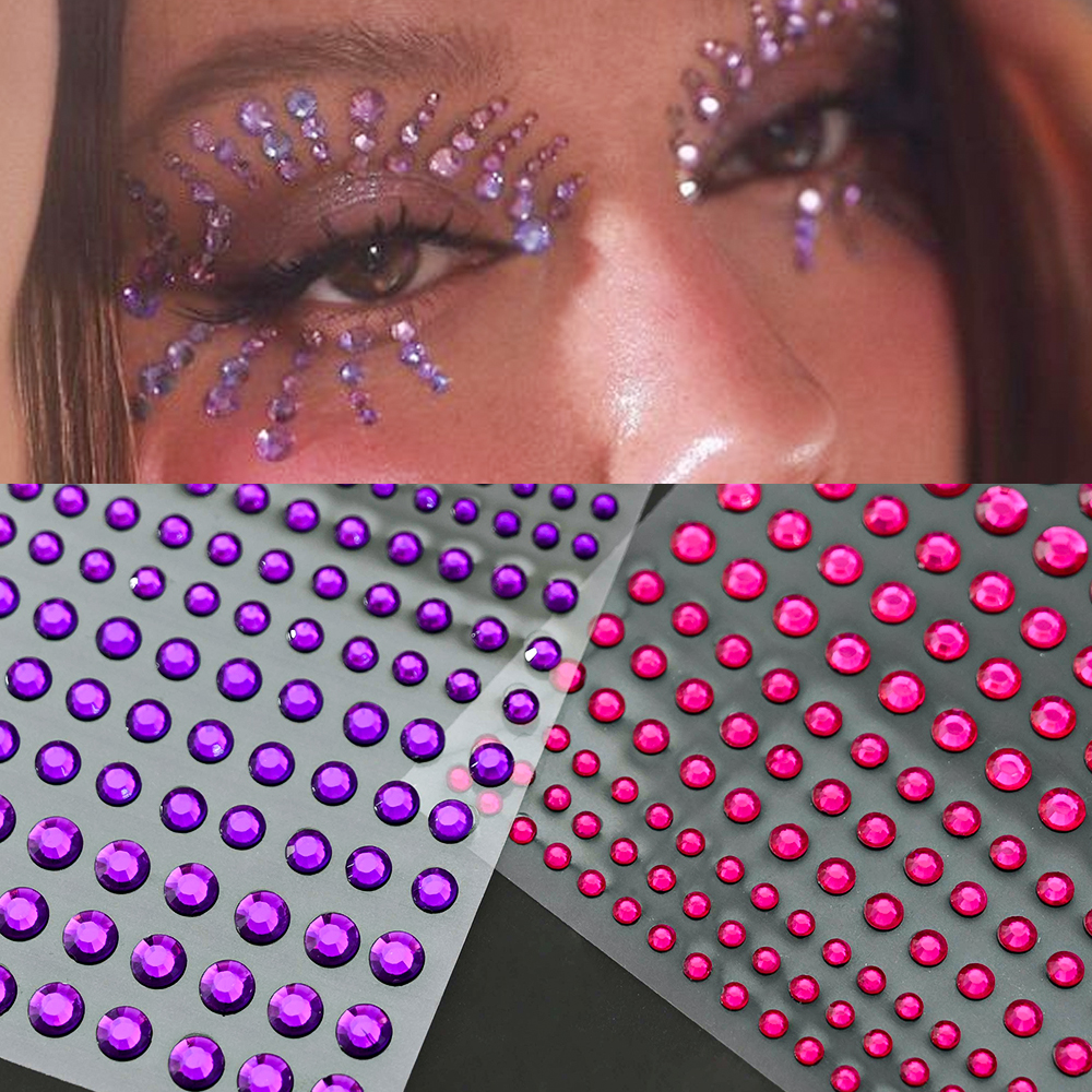 1 Sheet Star Moon Eye Body Fac - Beauty Gems Makeup recension och pris