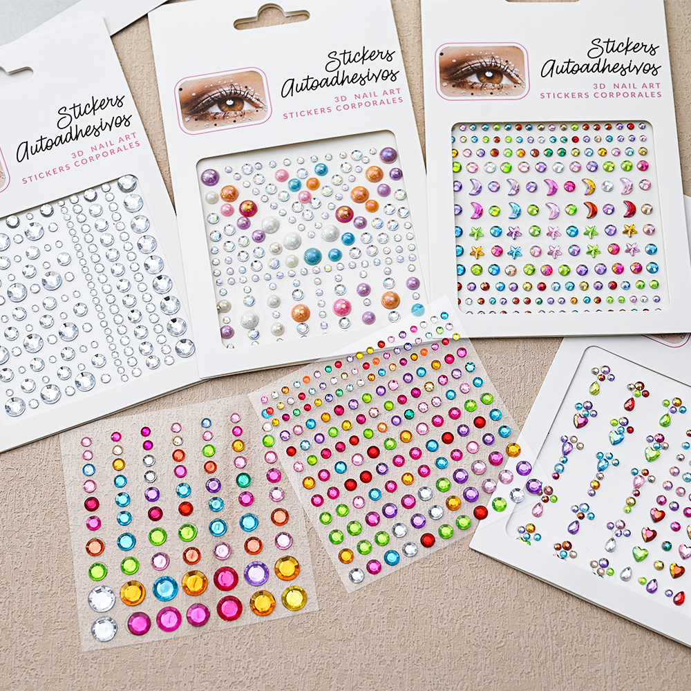 1 Sheet Star Moon Eye Body Fac - Beauty Gems Makeup recension och pris