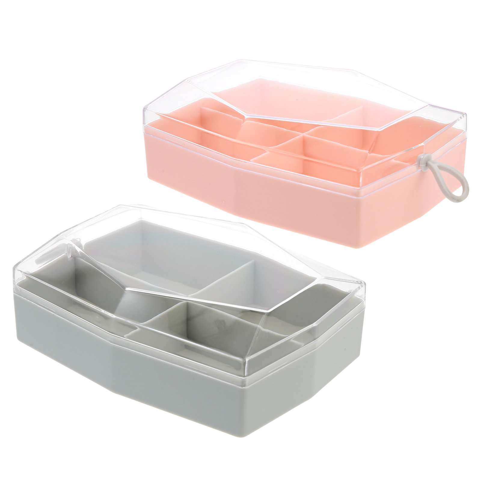 2Pcs Storage Case ABS Makeup S - Beauty And Makeup recension och pris