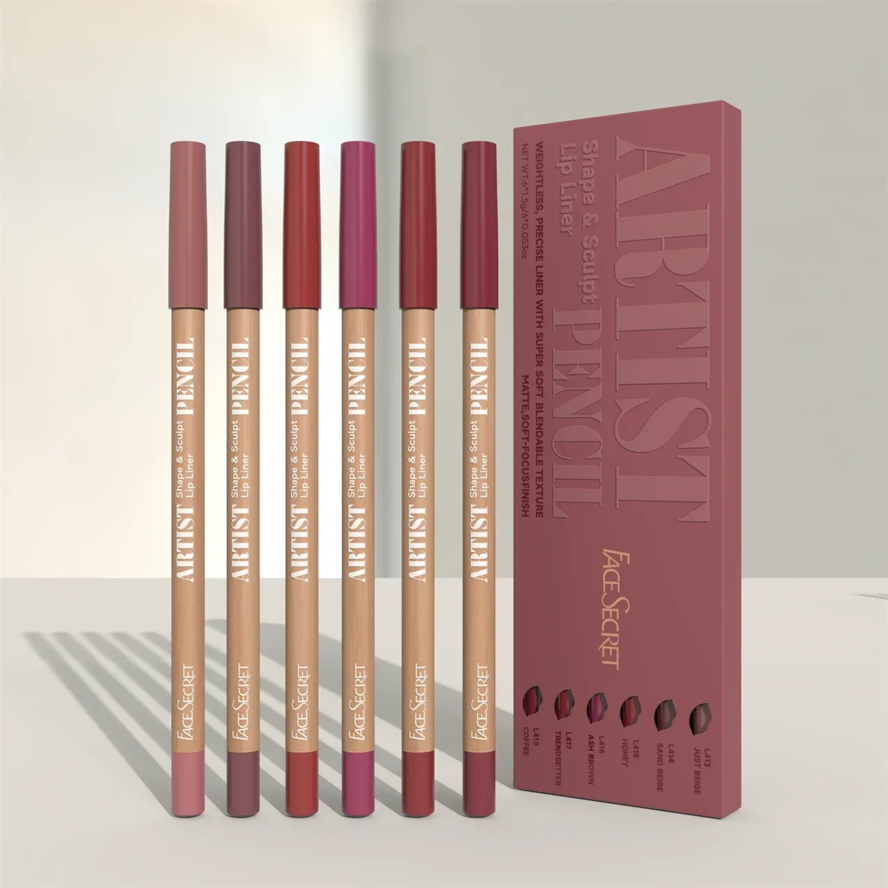 6pcs/set Lip Liner Pen 6 Color - Lip Liner Pencil recension och pris