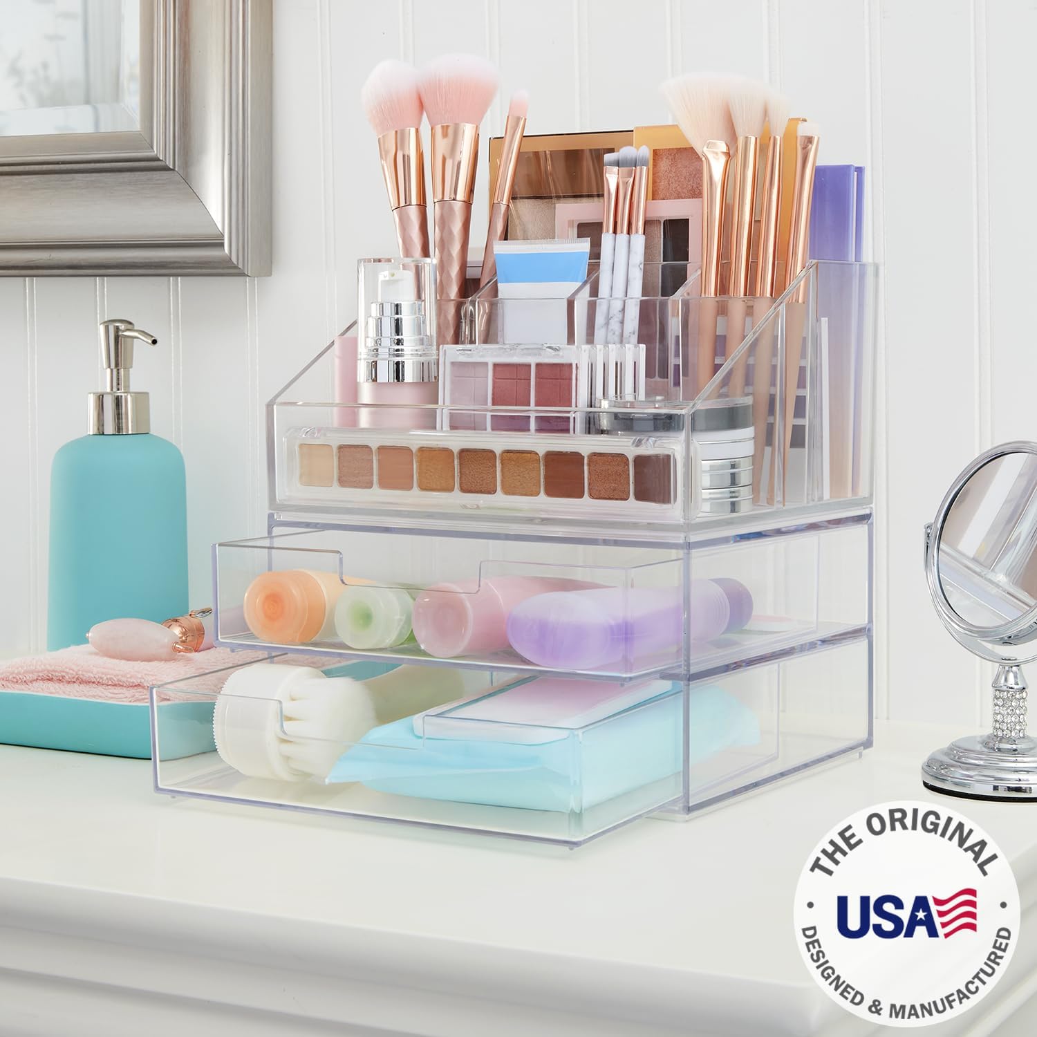 Stackable Makeup Brush Organiz - Beauty Makeup Usa recension och pris
